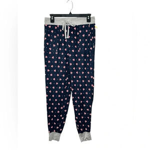 NWOT Honeydew jogger loungewear pajama pants Sz S Holiday peppermint print soft